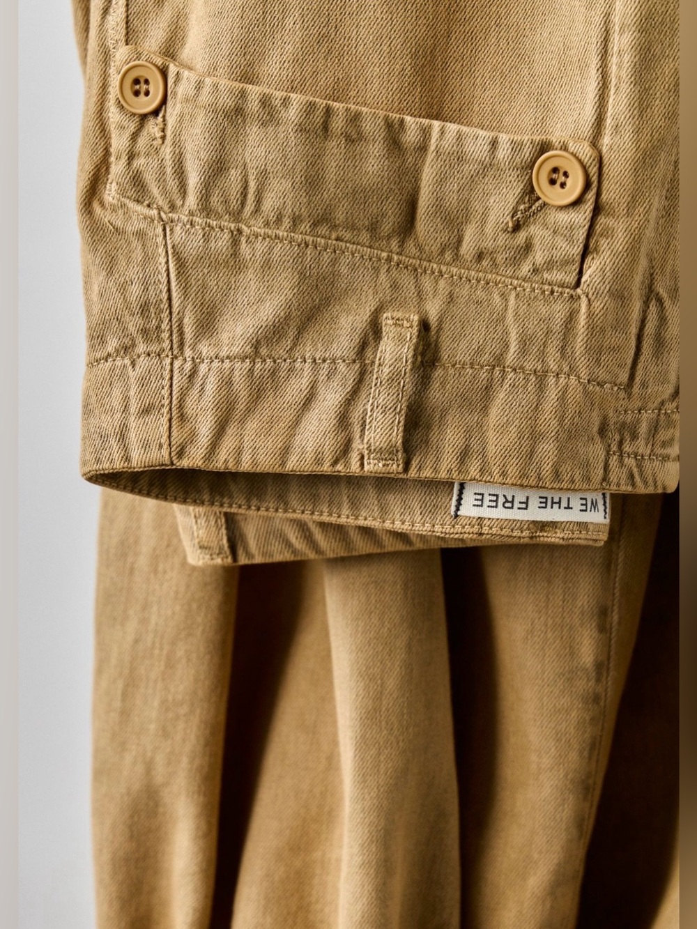 We The Free Lotus Balloon Jeans~ Mustard - Picture 3 of 5